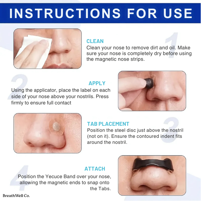 BreatheWell Co. Restful Nasal & Sport Dilator Kit, Open Your Airways. Breathe Freely Anytime. Sleep, Train And Live Better, Naturally.