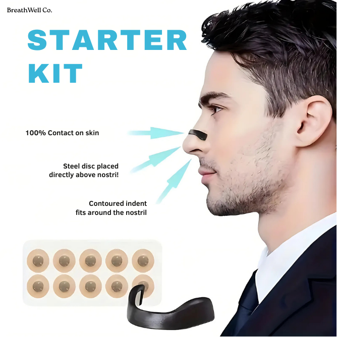 BreatheWell Co. Restful Nasal & Sport Dilator Kit, Open Your Airways. Breathe Freely Anytime. Sleep, Train And Live Better, Naturally.